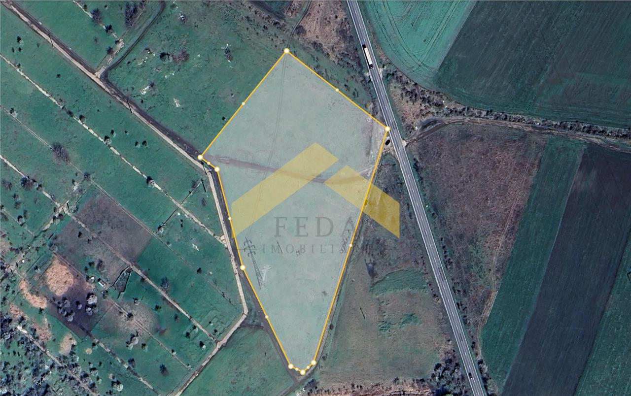 Teren 21,000 mp intravilan de vanzare centura de nord Arad